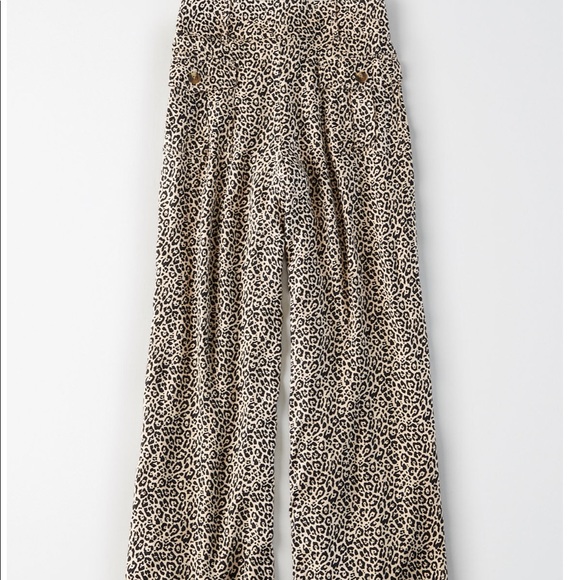 american eagle leopard pants